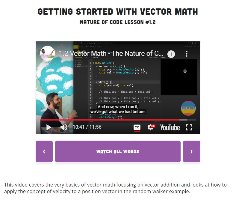 Nature of Code 1.2 向量相加 Blender实现