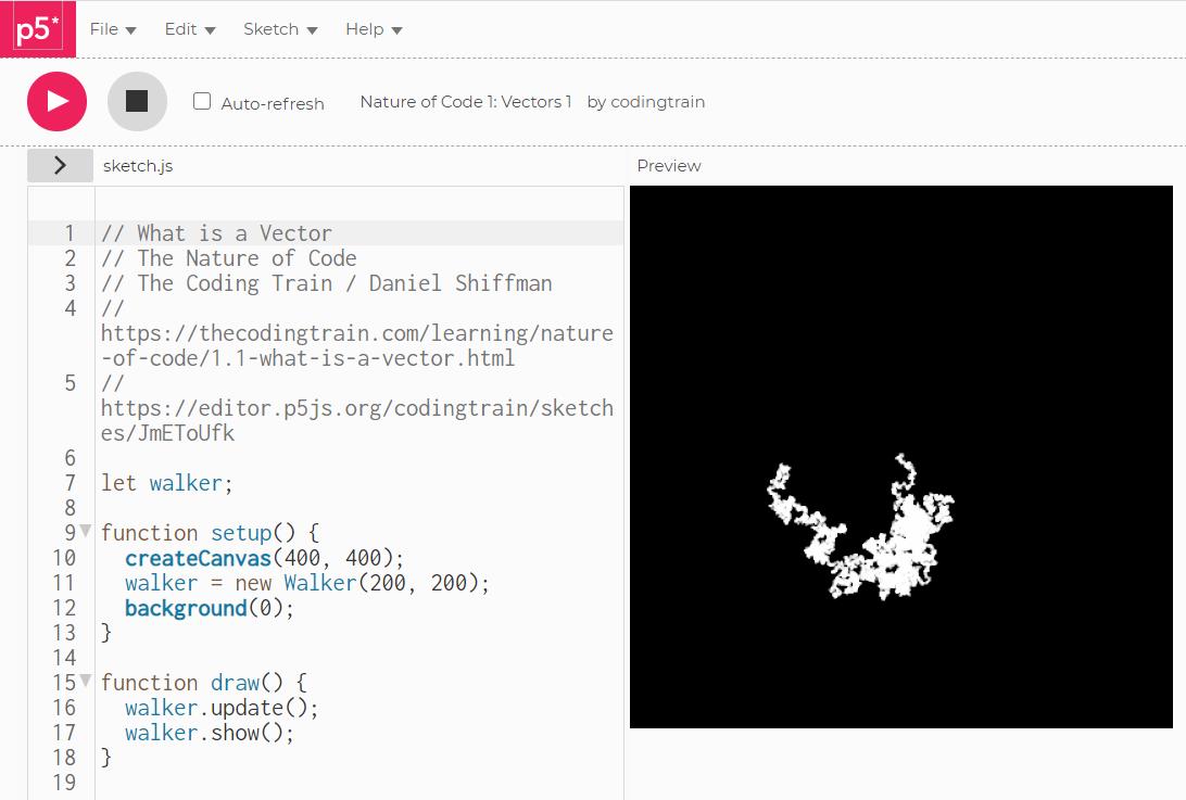 1.1节，官方P5js版本